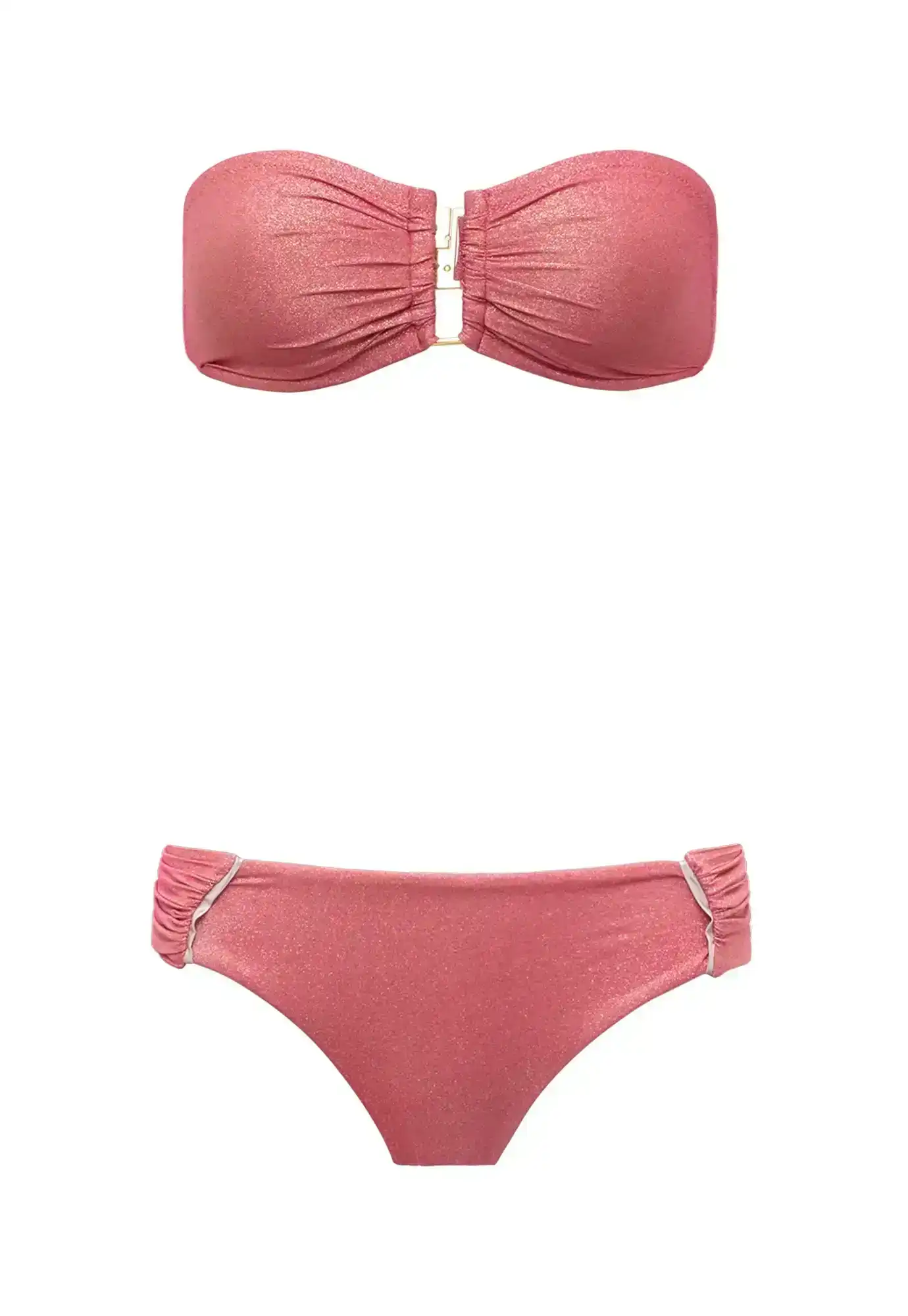 Haut de bikini pour femme, rose  | CALVI - Image 4