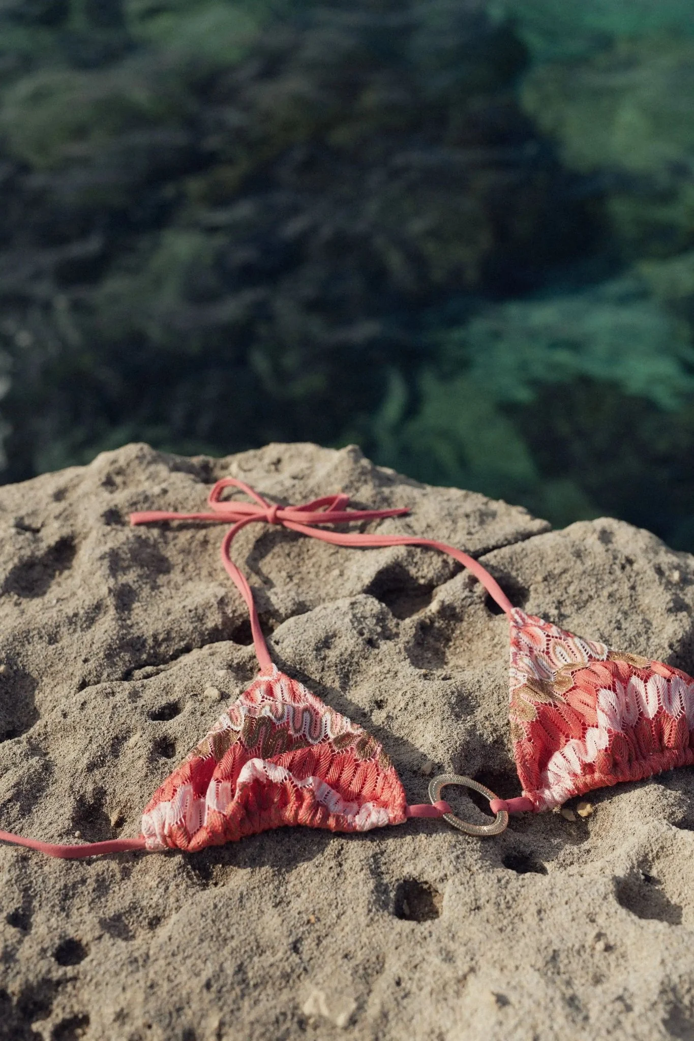 Haut de maillot de bain femme, crochet corail | SUNSET - Image 6