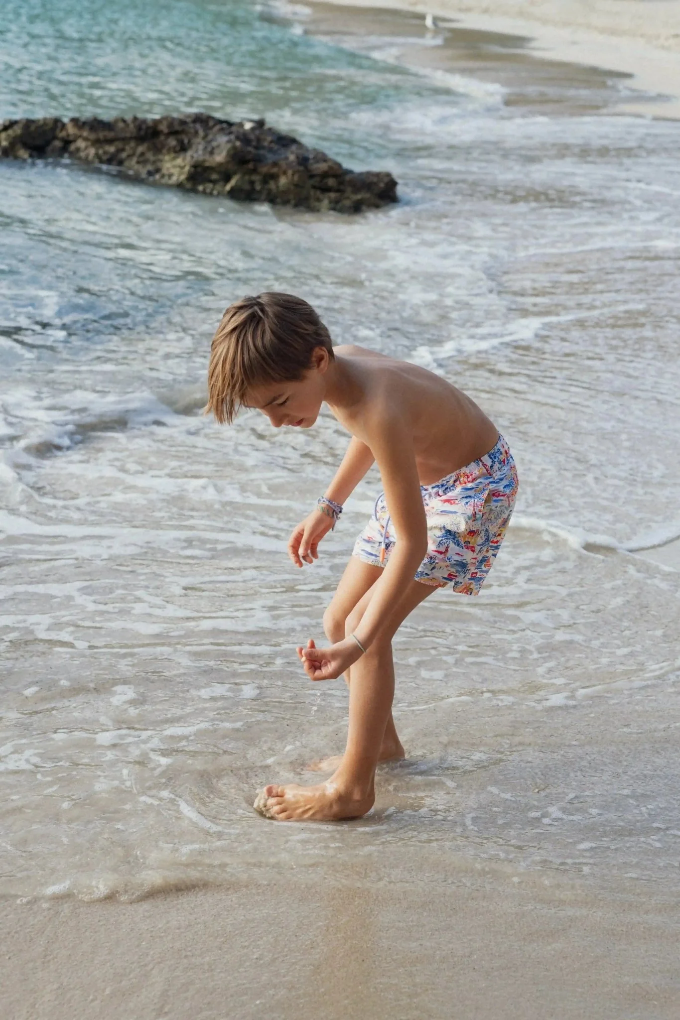 Short de bain garçon, imprimé | GIGI - Image 3